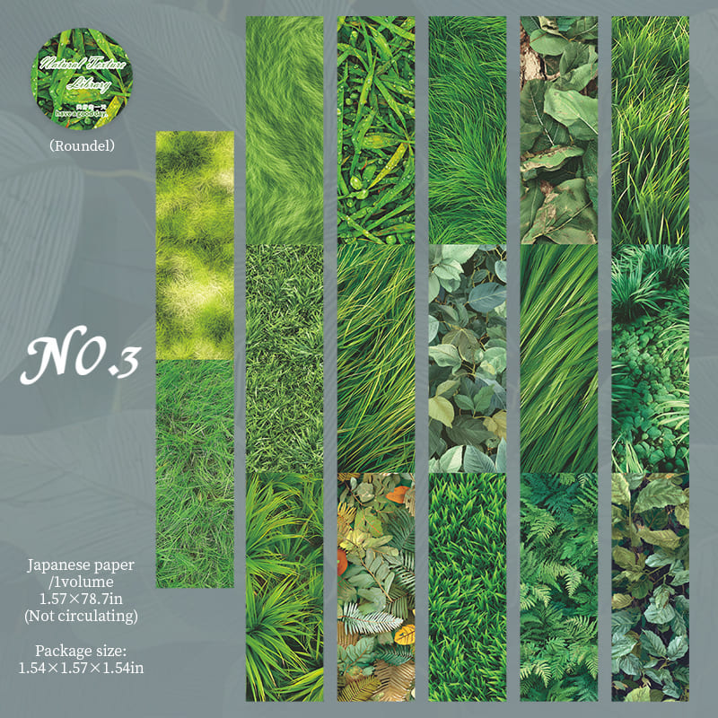 Natural Texture Washi Tape