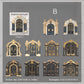 Embossed Hard Card Stickers