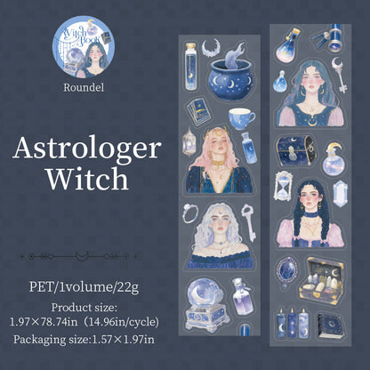 Witch Energy Illustrated Series PET Tape