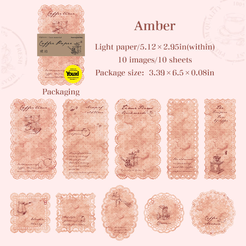 Hollow Lace Scrapbook Paper