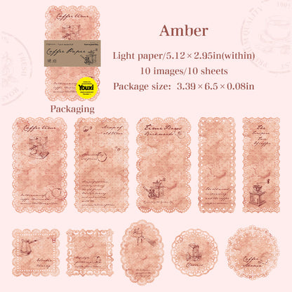 Hollow Lace Scrapbook Paper