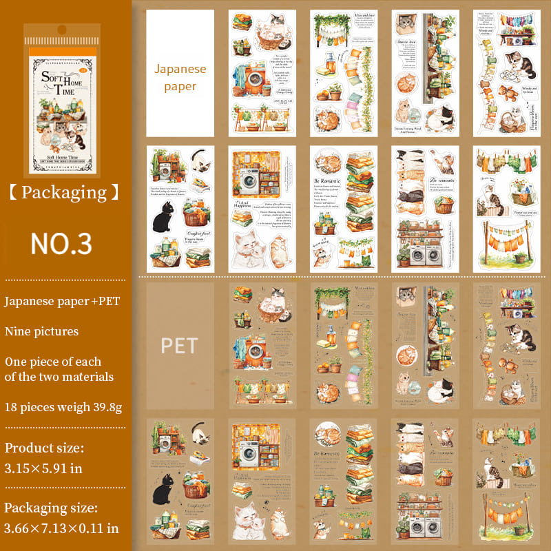 Staying Home Time Sticker Book