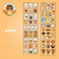 Convenience Store Series Retro PET Die-Cut Tape