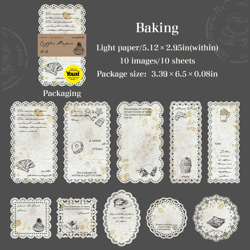 Hollow Lace Scrapbook Paper