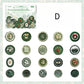 40PCS Wax Seal Series Stickers