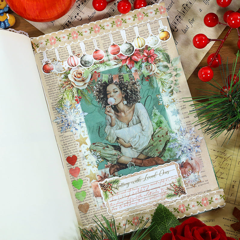 Warm Christmas Sticker Book