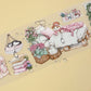 4PCS Warm Home Series PET/Washi Tape Set