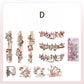 Misty Garden Series Sticker Pack