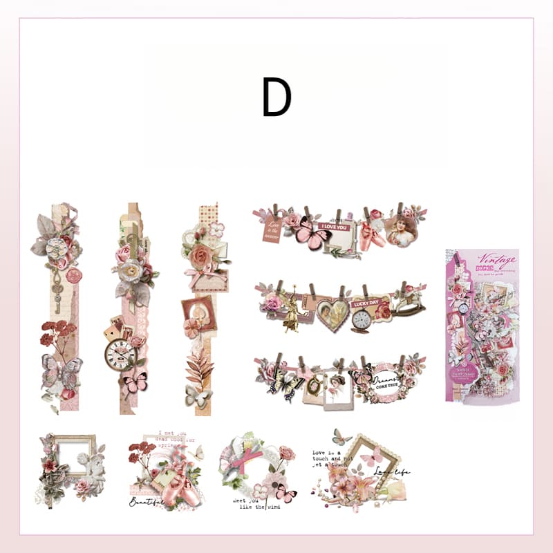 Misty Garden Series Sticker Pack