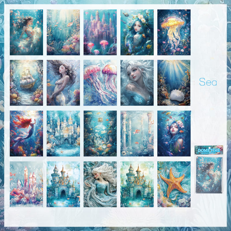 Dreamland Series Scrapbook Paper