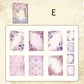 Flower Theme Relief  Scrapbook Paper