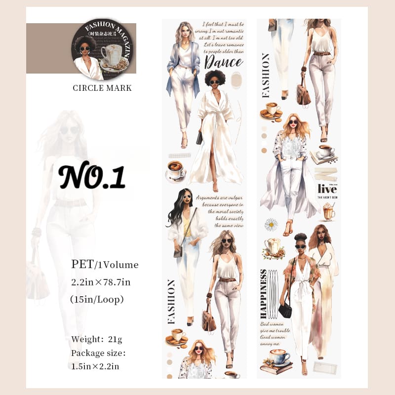 Fashion Lady PET Tape