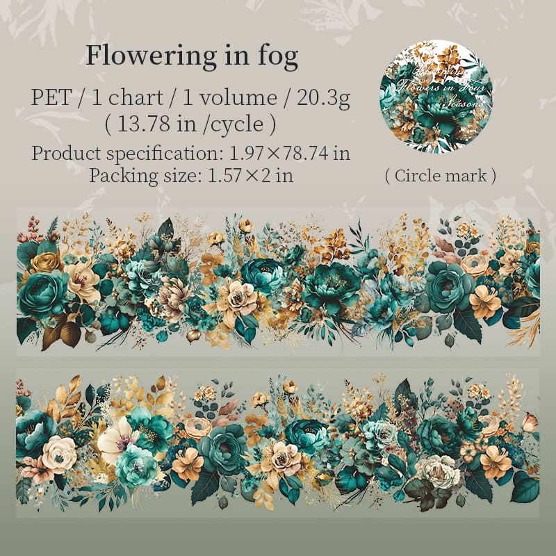 Blooming All Seasons PET Tape