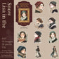 20 PCS Elegant Figures Series Stickers