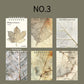 Leaf Theme Scrapbook Paper