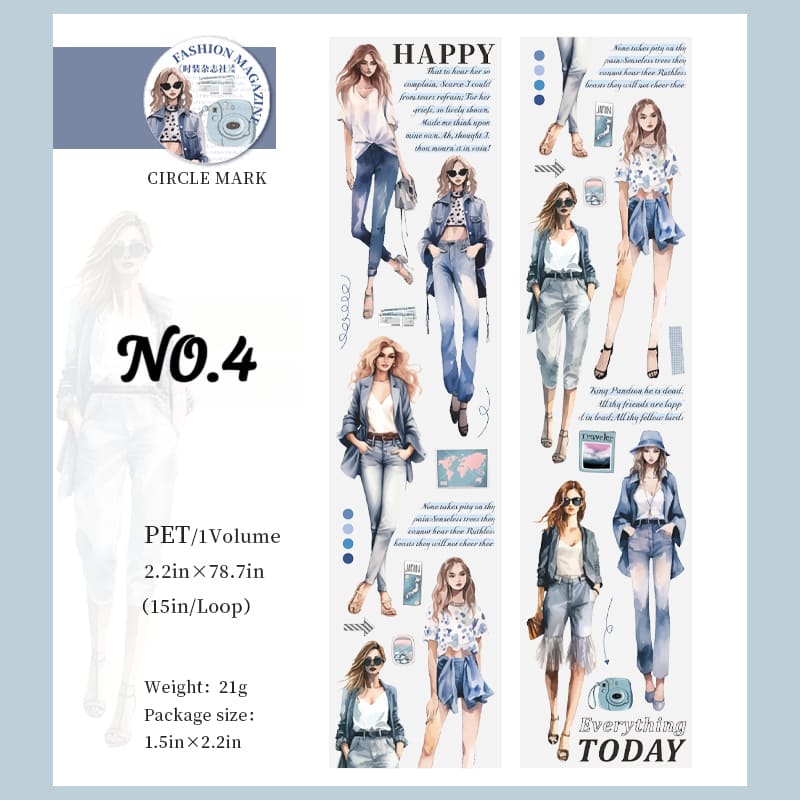 Fashion Lady PET Tape