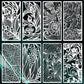 8PCS Stencil Masking Boards