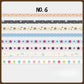 Ultra-thin Washi Tape Set