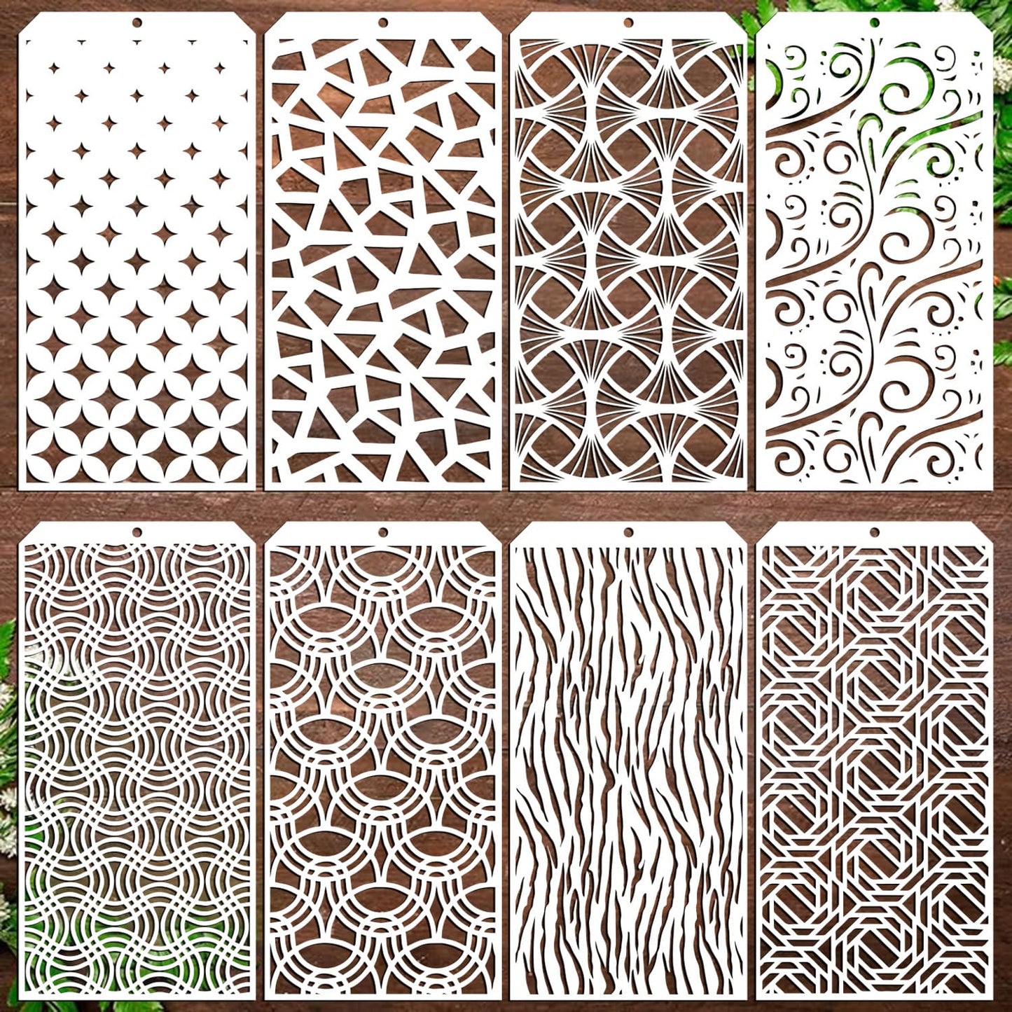 8PCS Stencil Masking Boards