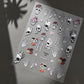 Halloween Theme Mini Decor Stickers