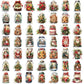 50PCS Christmas Stickers