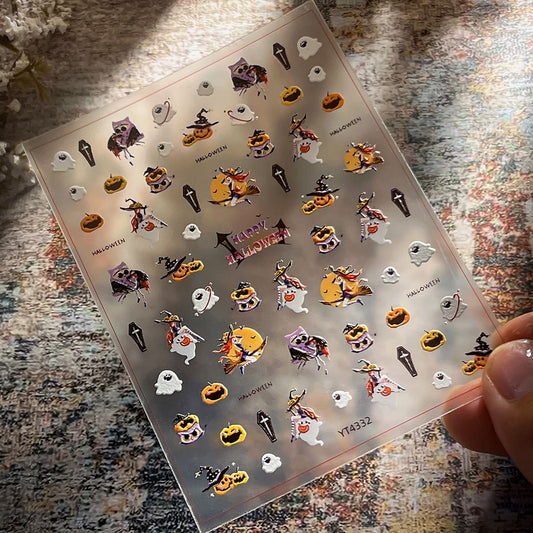 Halloween Theme Mini Decor Stickers