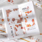 7PCS Flowers Series Washi Paper Tape