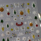 Christmas Theme Mini Decor Stickers
