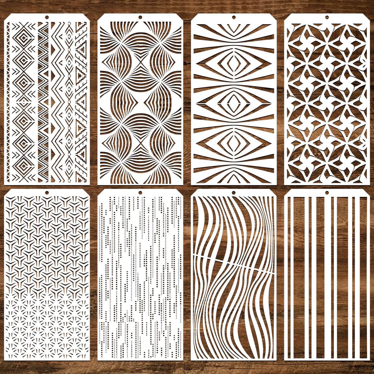 8PCS Stencil Masking Boards