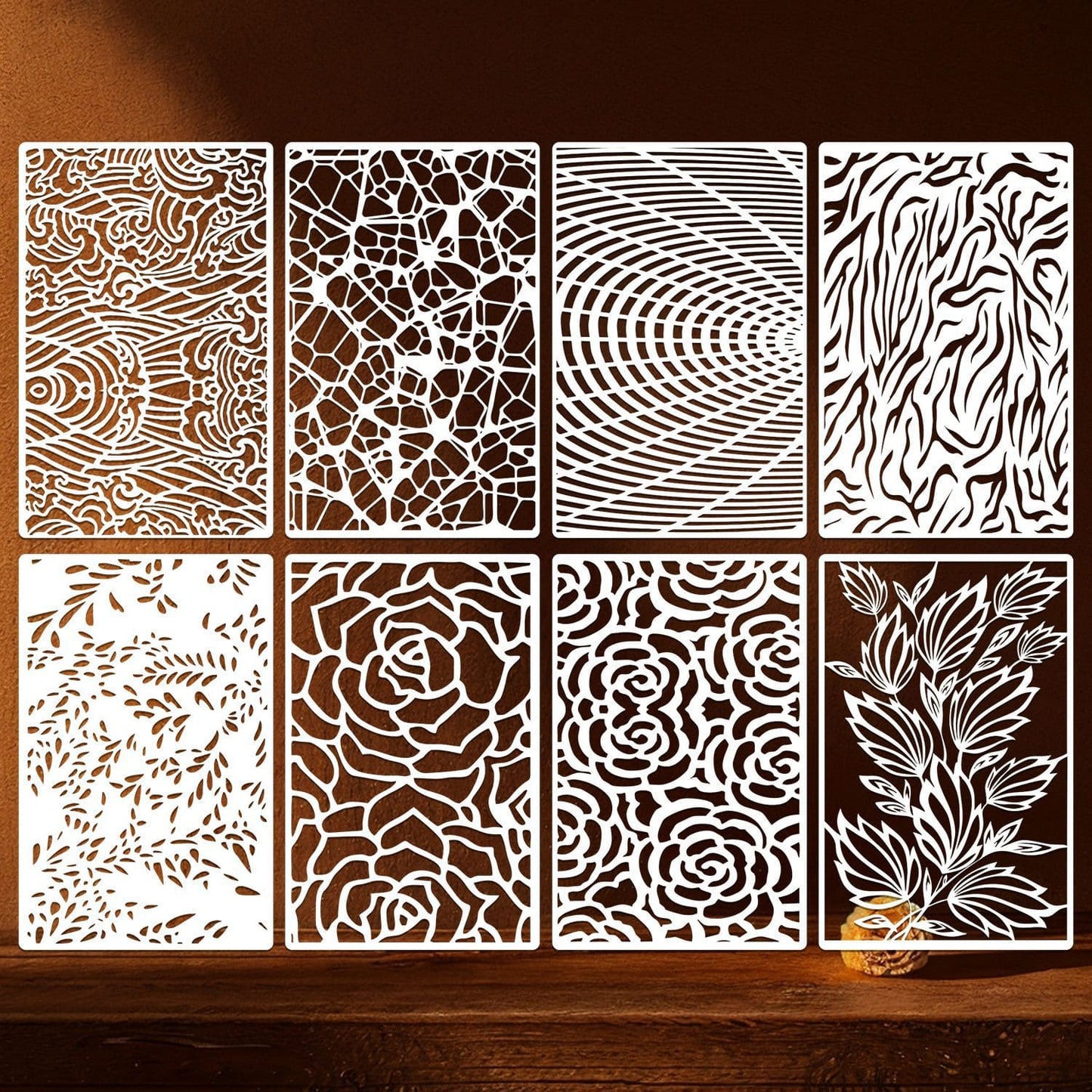 8PCS Stencil Masking Boards