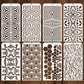 8PCS Stencil Masking Boards