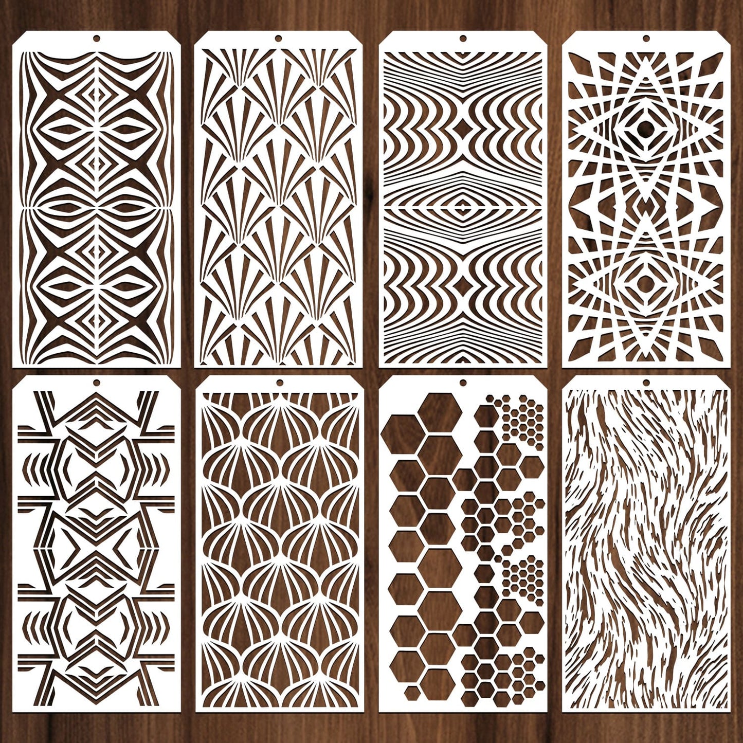 8PCS Stencil Masking Boards