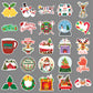 50 Christmas Stickers Pack