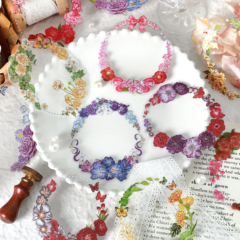 Floral Wreath Sticker Pack