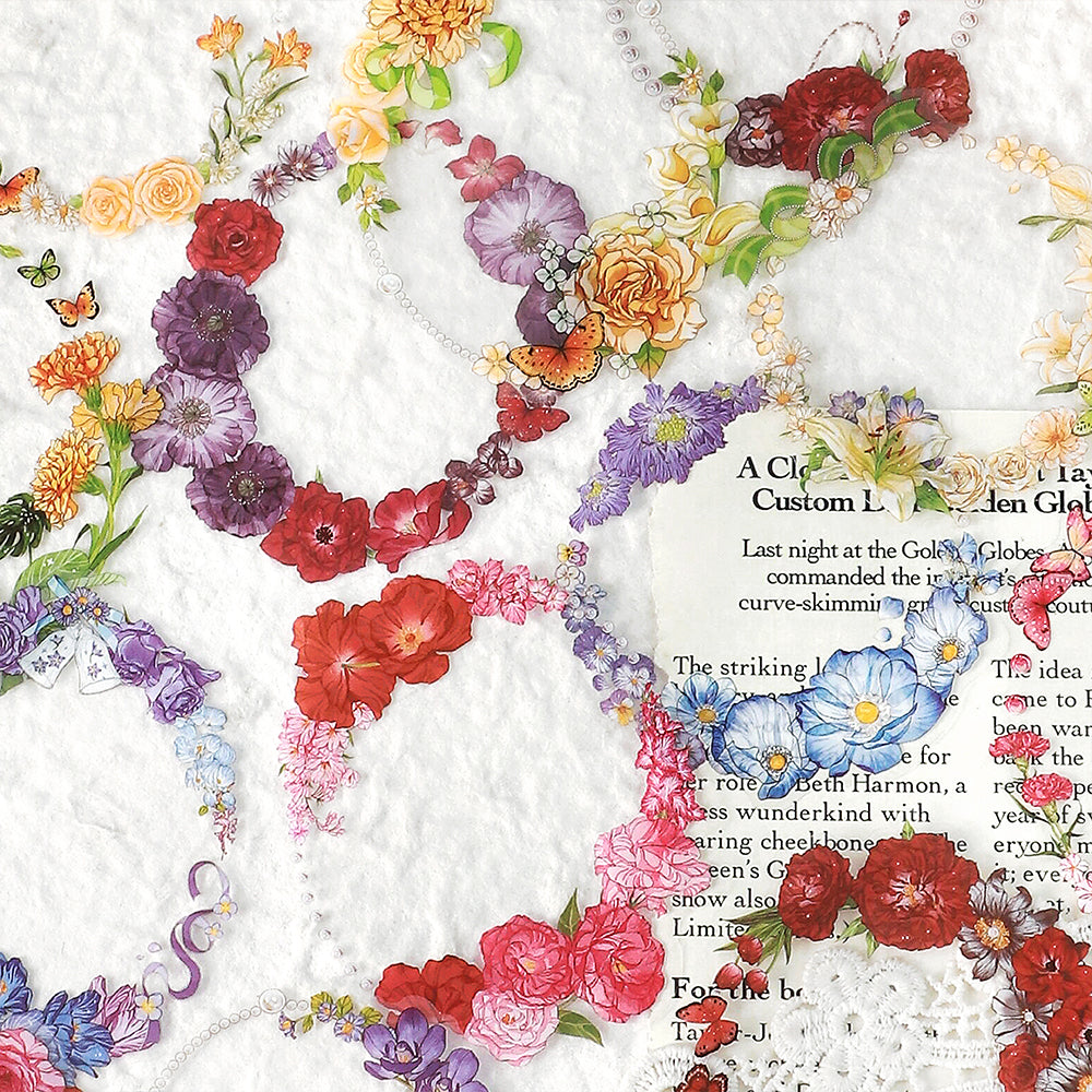 Floral Wreath Sticker Pack