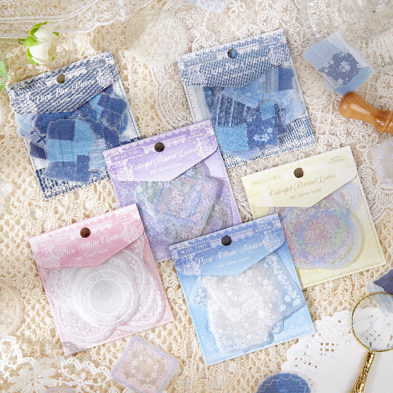 Lace Border Sticker Pack