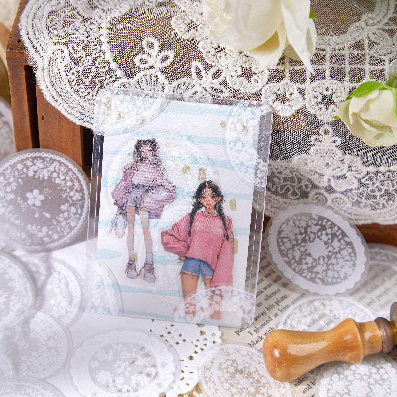 Lace Border Sticker Pack