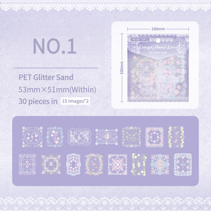 Lace Border Sticker Pack