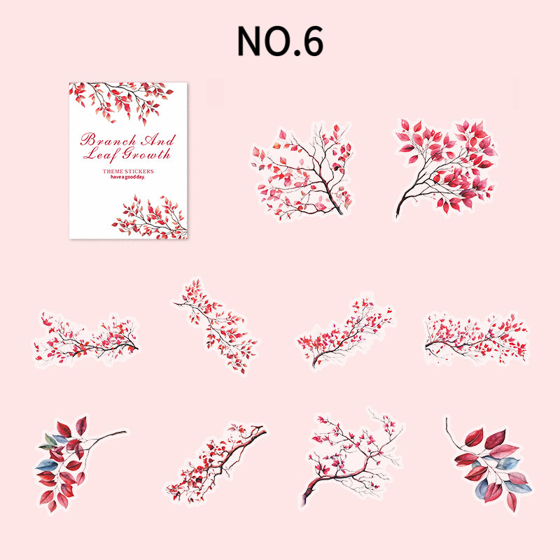 Leaf & Branch PET Sticker Pack