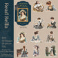 20 PCS Elegant Figures Series Stickers
