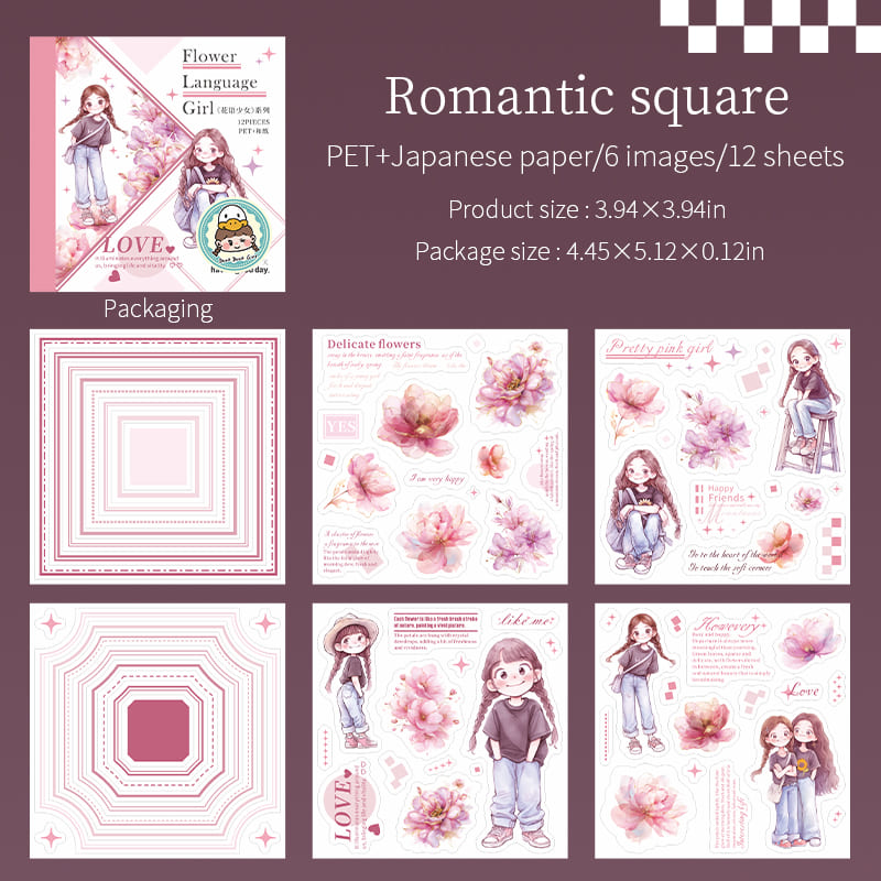 Girl Squad Die-Cut Sticker Book