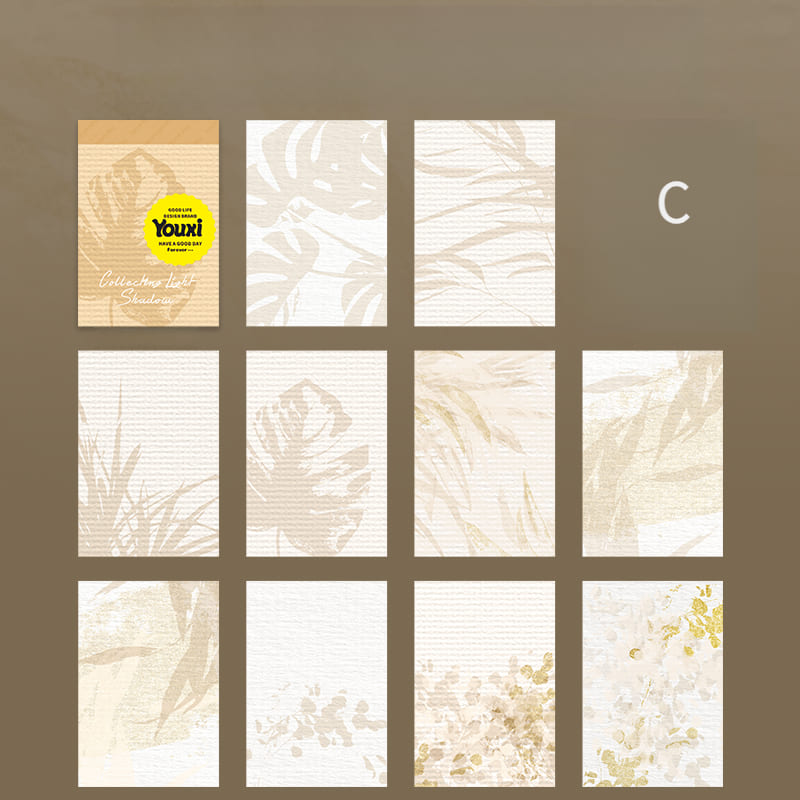 Light and Shadow Series Scrapbook Paper