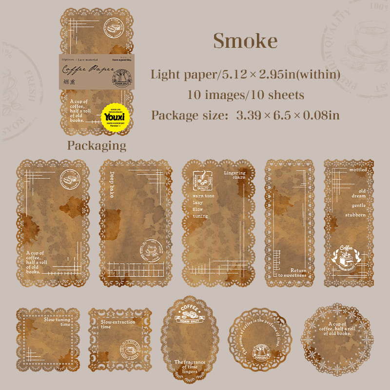 Hollow Lace Scrapbook Paper