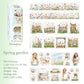 3PCS Floral Theme PET Tape