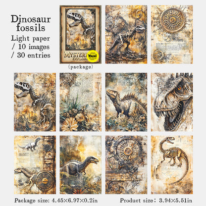 Explorer-Themed Scrapbook Paper