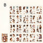 Vintage Character Sticker Book