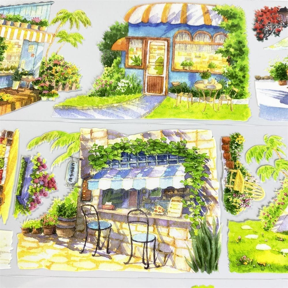 One Cycle Sunlit Corner PET Tape