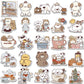 50PCS Cute Cartoon Stickers
