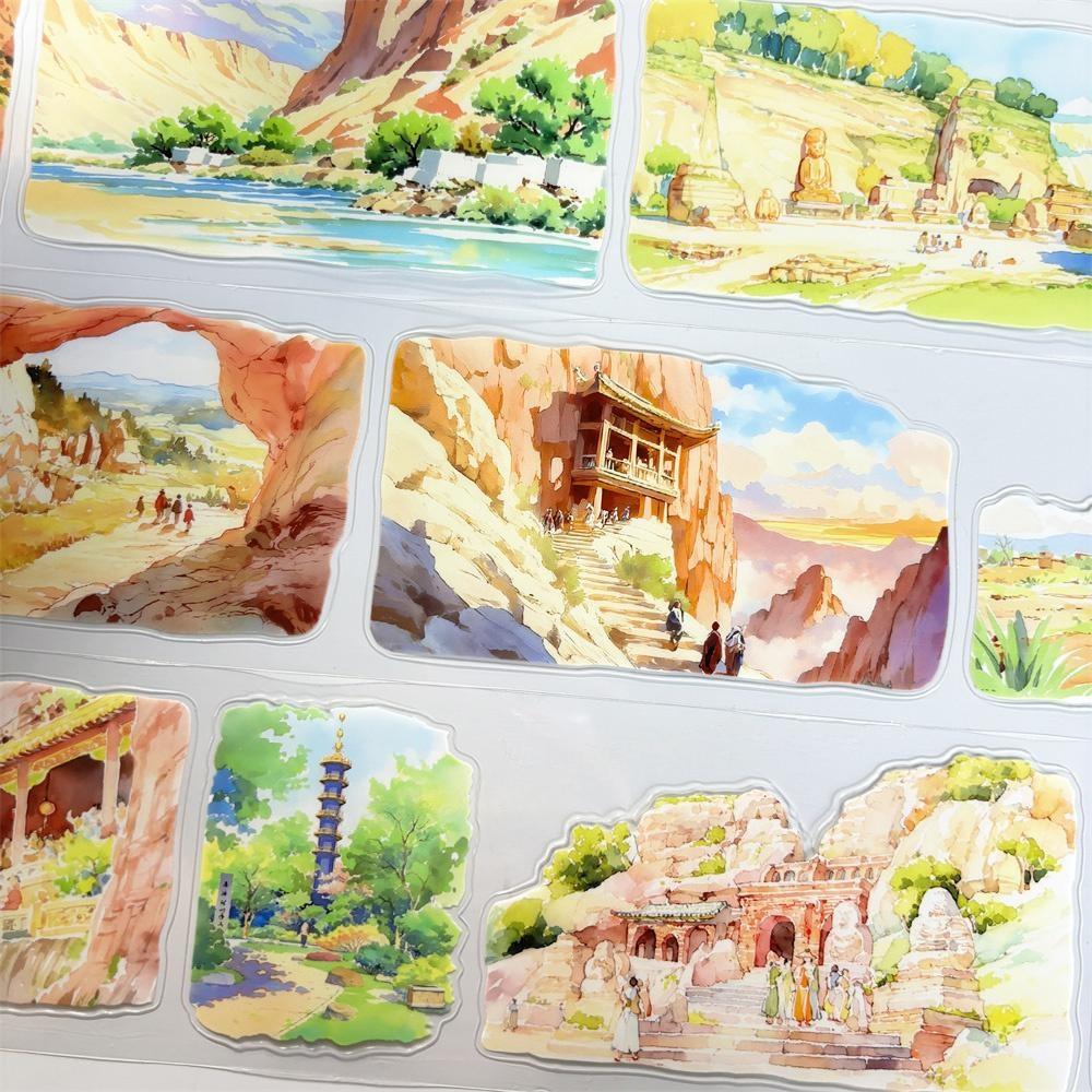 Die-Cut One Loop Scenic Series PET Tape
