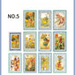 50PCS Lace Series Scrapbook Paper